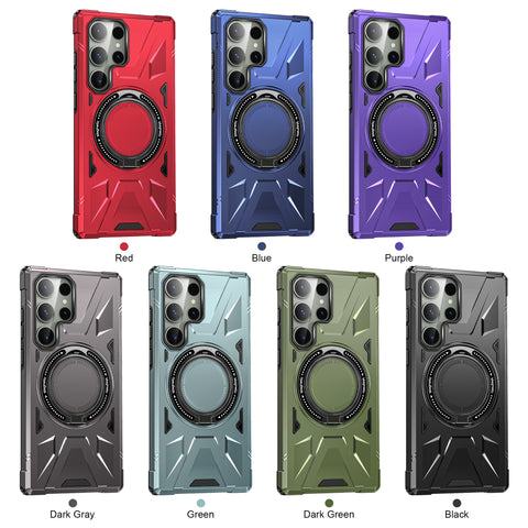 Magnetic 2 in 1 Ring Stand Case For samsung and iPhone HARD MATERIAL (DAVISPHONES)