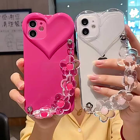 Heart Decor Phone Cases