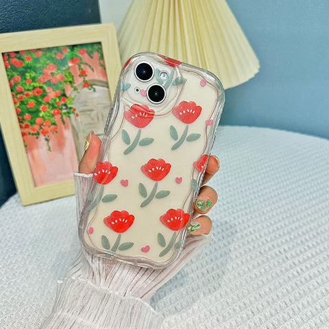 Painted Clear Phone Case