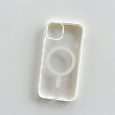 Clear Case With Magnetic Ring