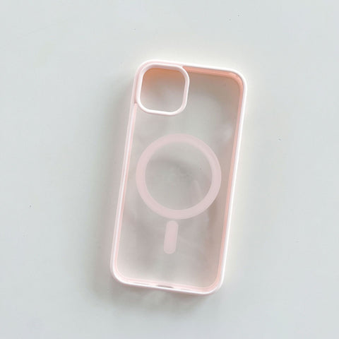 Clear Case With Magnetic Ring