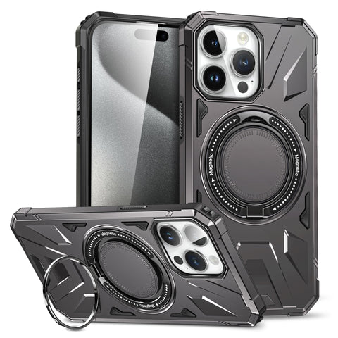 Magnetic 2 in 1 Ring Stand Case For samsung and iPhone HARD MATERIAL (DAVISPHONES)
