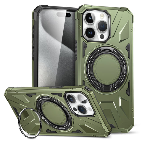 Magnetic 2 in 1 Ring Stand Case For samsung and iPhone HARD MATERIAL (DAVISPHONES)