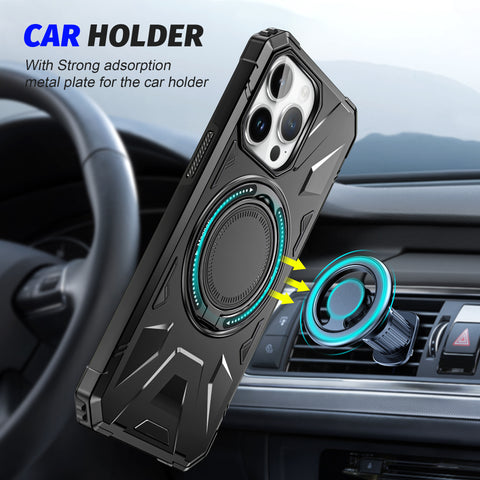 Magnetic 2 in 1 Ring Stand Case For samsung and iPhone HARD MATERIAL (DAVISPHONES)