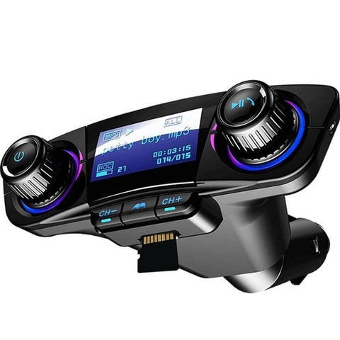 Bluetooth Car FM Transmitter MP3 Player Hands free Radio Adapter Kit USB Charger